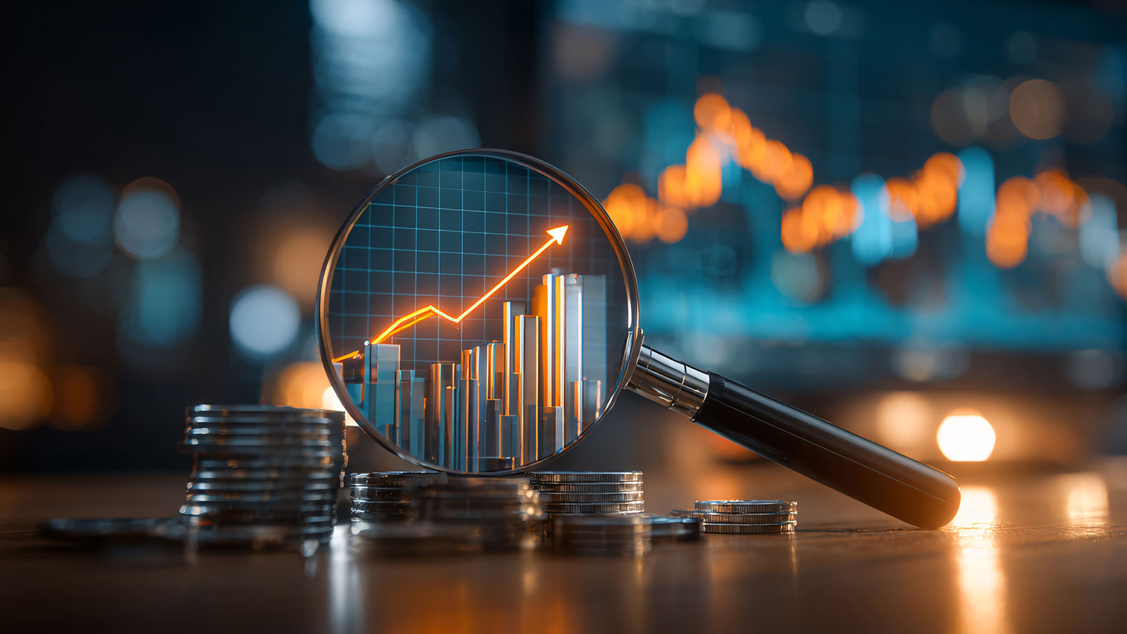 Business audit stock financial finance management on analysis data strategy with graph accounting